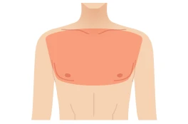 胸元全体（胸毛）料金