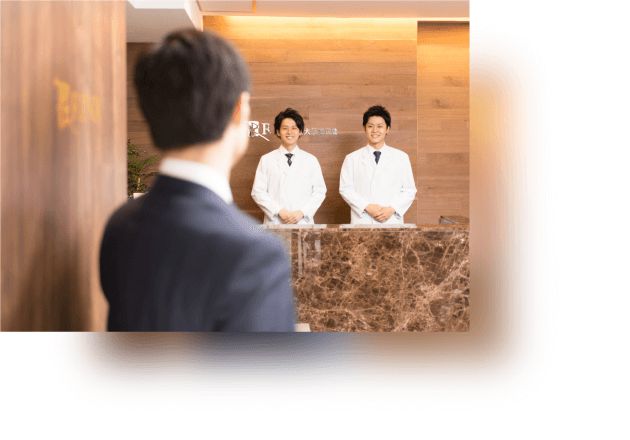 サロンへご来店