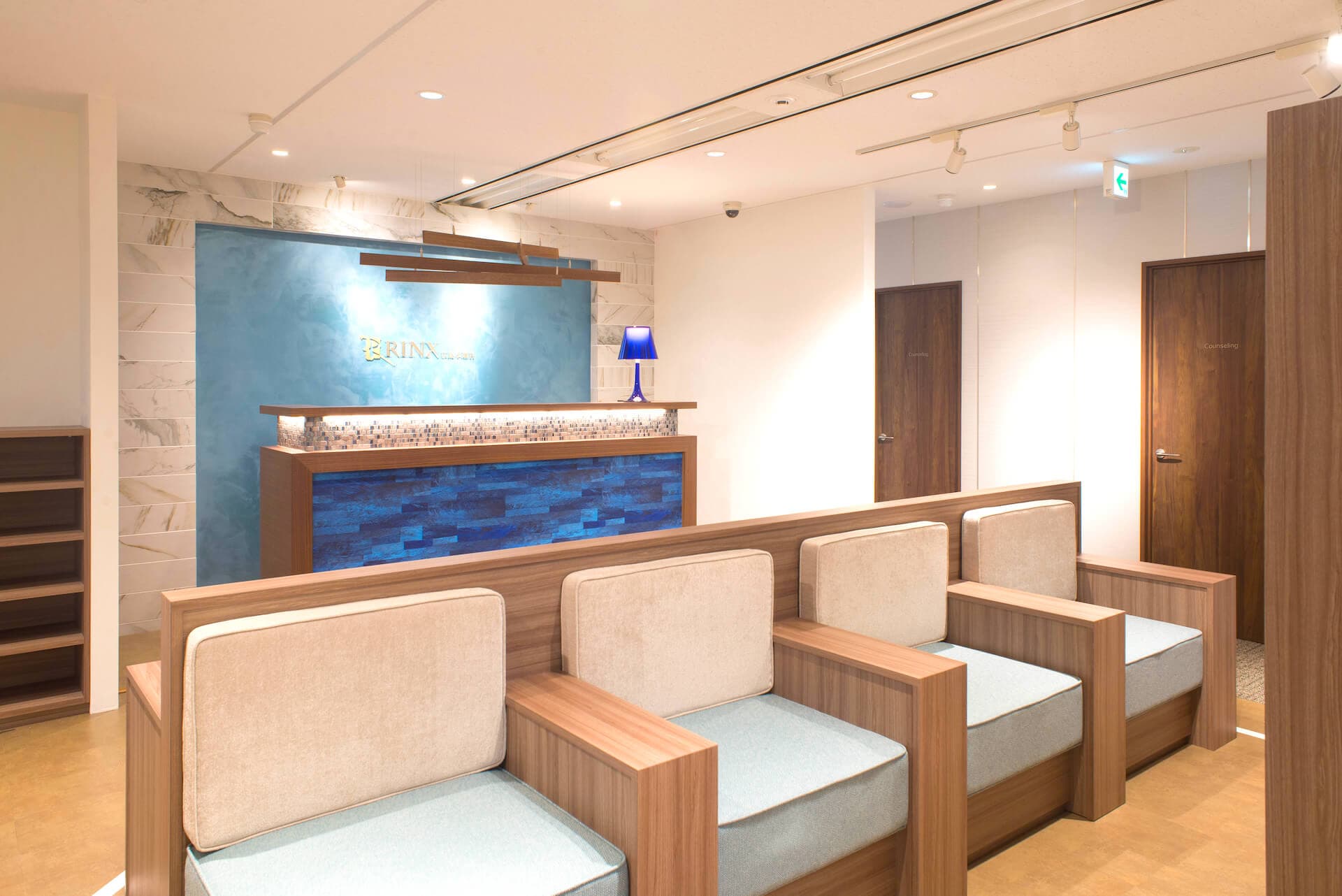 【広島本通店】｜メンズ脱毛・ヒゲ脱毛なら男性脱毛専門店RINX（リンクス） 店内写真