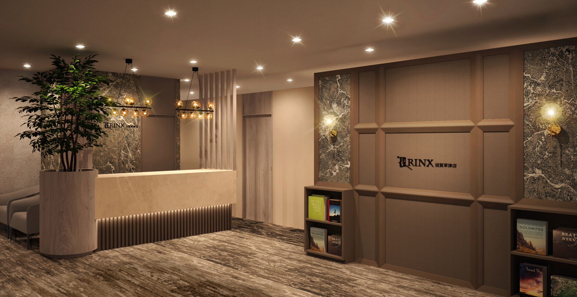 【滋賀草津店】｜メンズ脱毛・ヒゲ脱毛なら男性脱毛専門店RINX（リンクス） 店内写真